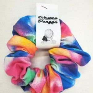 Handmade Women's Scrunchies XL Multicolor Tie Dye